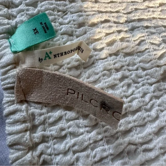 Pilcro by Anthropologie White Cotton Linen Corset Tank Top NWT Size 3X Plus - Picture 6 of 14